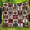 Brown Bears NCAA Quilt Blanket - Perfect for Snuggling and Keeping Warm