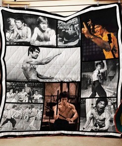 Bruce Lee All The Time Martial Arts Legend Quilt Bedding Set