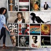 Bruce Springsteen Album 1 Vintage Quilt Blanket with Keywords