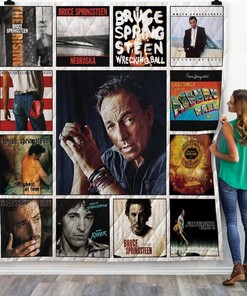 Bruce Springsteen Album 2 Quilt Blanket - Best Gift for Springsteen Fans