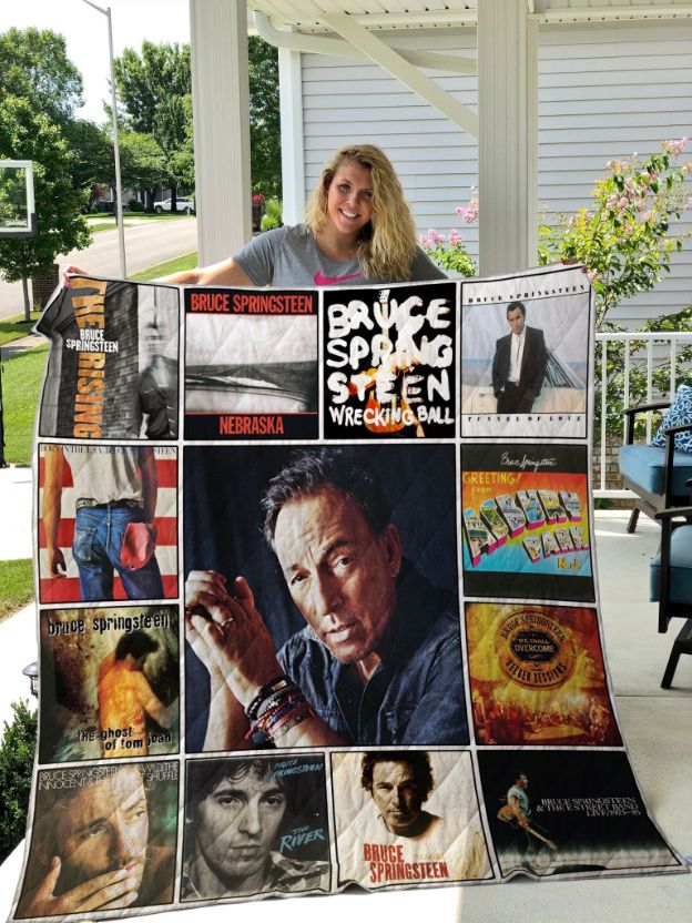 Bruce Springsteen Born to Run Quilt Bedding Set for Fans