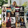 Bruce Springsteen Fans Collection Quilt Blanket with Iconic Design and Comfortable Material