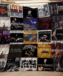 Bruce Springsteen Live Albums Quilt Bedding Set for Fans