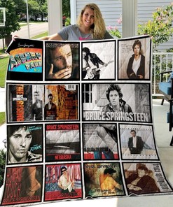 Bruce Springsteen Quilt Bedding Set M100609 - Featuring Classic Springsteen Artwork