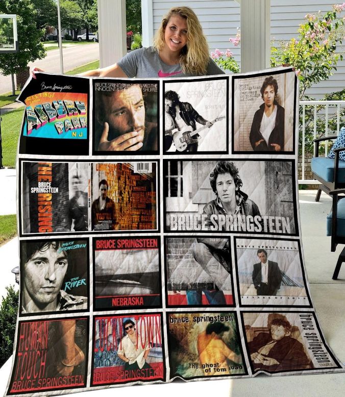 Bruce Springsteen Quilt Bedding Set M100609 - Featuring Classic Springsteen Artwork