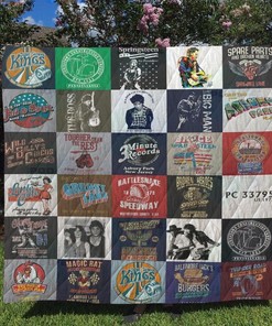 Bruce Springsteen Quilt Blanket For Fans Th1406 DUP with Iconic Album Artwork