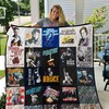 Bruce Springsteen T-Shirt Quilt Blanket for The Boss Fans