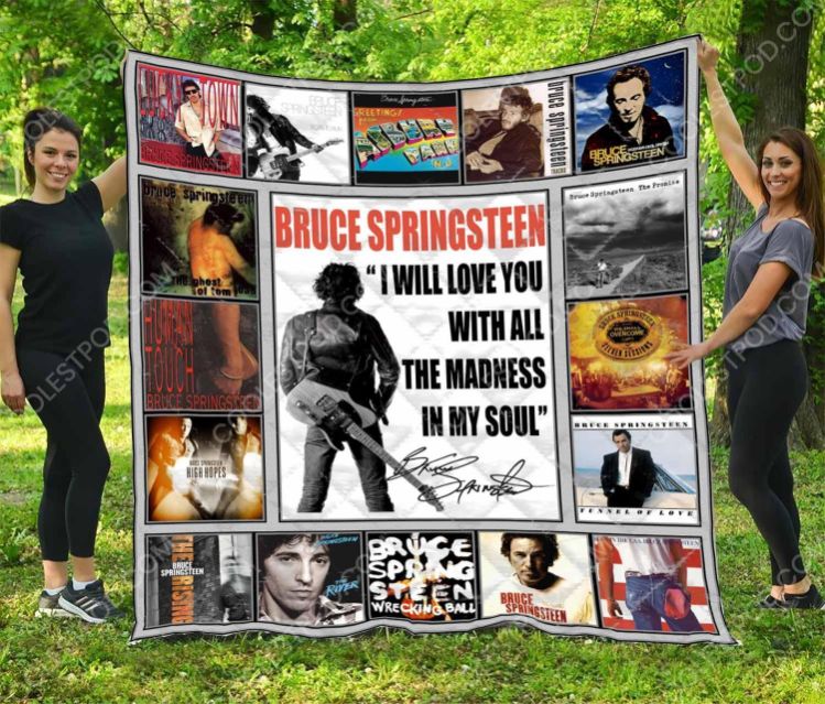 Bruce Springsteen Vintage Quilt Bedding Set