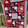 Buckeye Pride NCAA Ohio State Buckeyes Green Quilt Blanket for Fans