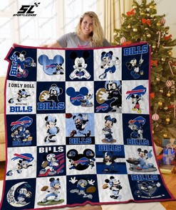 Buffalo Bills Disney Quilt Blanket - The Ultimate Gift for Fans