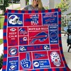 Buffalo Bills Quilt Blanket B060611 - a Must-Have for Fans