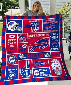 Buffalo Bills Quilt Blanket B060611 - a Must-Have for Fans