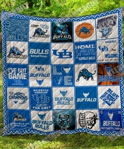 Buffalo Bulls NCAA Quilted Bedding Collection for Ultimate Comfort