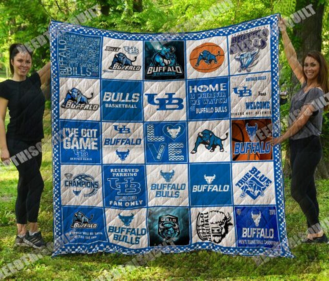 Buffalo Bulls NCAA Quilted Bedding Collection for Ultimate Comfort