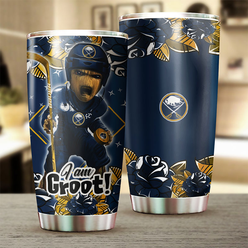Buffalo Sabres Fans Get Your I Am Groot NHL Tumbler Now! - Image 2