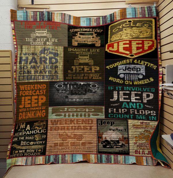 Build Memories with Lego Jeep Quilt Blanket