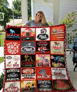 Built Like A Mack Truck Tough Quilt Bedding Set