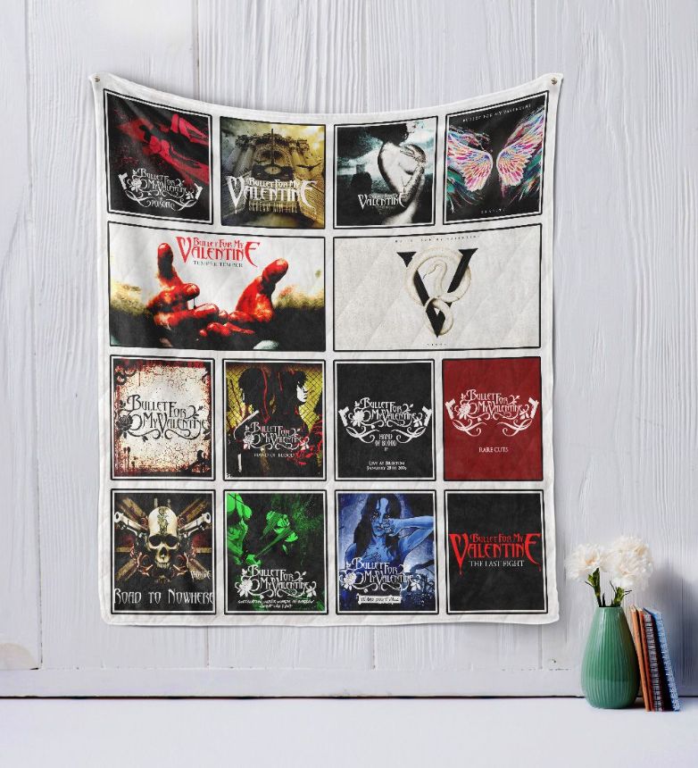 Bullet For My Valentine Quilt Blanket for a Rocker Bed Set