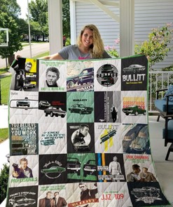Bullitt Faster Than Ever Quilt Bedding Set