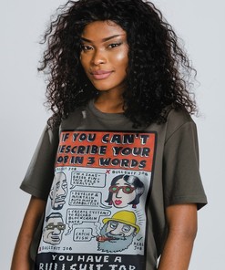 Bullshit Job Meme Shirts for Unemployed, If You Can't Describe Your Job In 3 Words Unisex Tees, Funny About Job