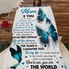 Butterfly Themed Blanket to Show Your Love to Mom