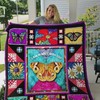 Butterfly Themed Quilt Blanket Baby or Kids Bed Set to Keep in Touch