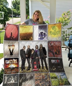 Cactus Lovers Quilt Blanket - Add a Touch of Desert Charm to Your Bedroom