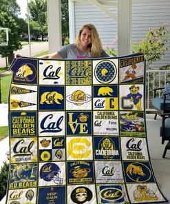 Cal Love California Golden Bears NCAA Quilt Blanket - Show Your Love for Cal with This Quilt