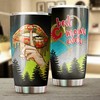Calgary Flames NHL Tumbler - Best Mom Ever Tumbler with Flower Design - G Fanatics
