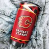 Calgary Flames NHL Tumbler: NHL Logo Tumbler for Fans, Perfect for Dedicated Collectors