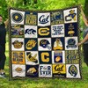 California Golden Bears NCAA Combined Collection Green Quilt Bedding Set