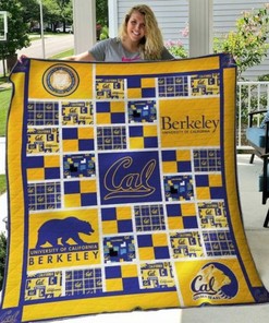 California Golden Bears NCAA Quilt Blanket - Stay Warm and Proud with This Quilt