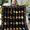 Calling All Guitar Lovers - Elevate Your Space With This Quilt Blanket