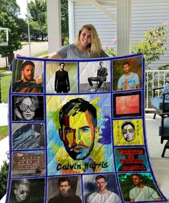 Calvin Harris Collection Quilt Bedding Set for Music Fans
