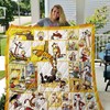 Calvin & Hobbes Cartoon Comfort Quilt Bedding Set