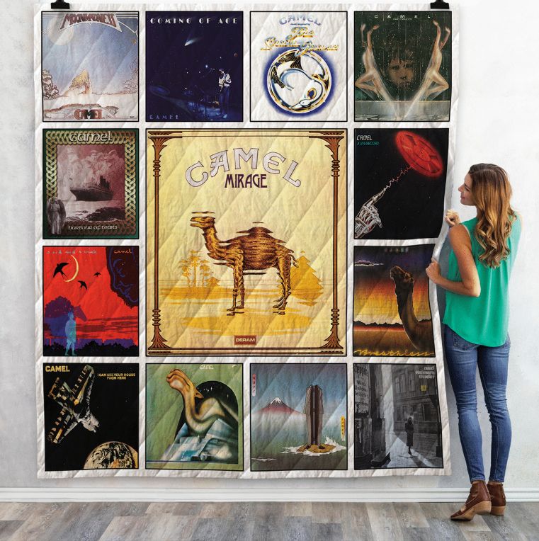 Camel Quilt Blanket For A Cozy Night's Sleep