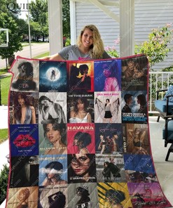 Camila Cabello Ver 25 Albums Quilt Bedding Set - The Perfect Gift for Pop Music Fans