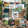 Camping Memories Quilt Blanket for Nature Lovers
