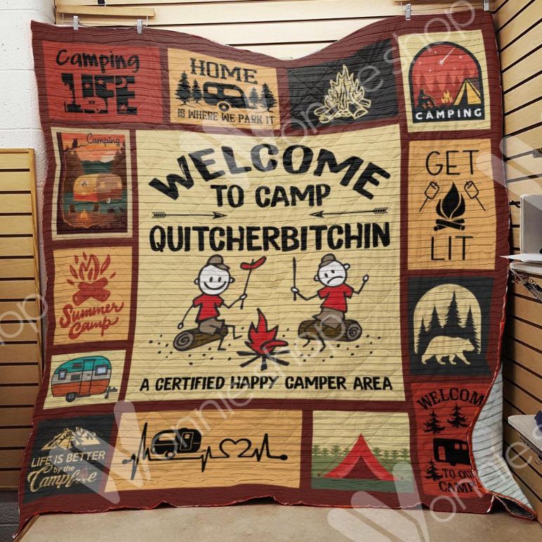 Camping enthusiasts, grab this Jl1904 85O41 quilt blanket