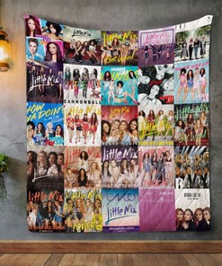 Cannonball Little Mix Album Covers Quilt Blanket - Power and Harmony for Fans