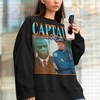 Captain Holt Hot Damn! Retro Sweatshirt - Unisex Brooklyn 99 Nine-Nine Tee for Fans of Jake Peralta and the Gang
