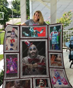 Captain Spaulding Quilt Blanket - Classic Horror Tribute Bedding