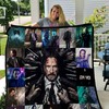 Capture The Moment With Photography John Wick Poster Quilt Blanket