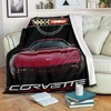 Car Corvette C4 Blanket for Car Enthusiasts