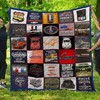 Car enthusiasts, grab this Camaro quilt blanket for your collection