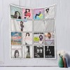 Carly Rae Jepsen Albums Quilt Blanket, Perfect for Fans of Pop Music