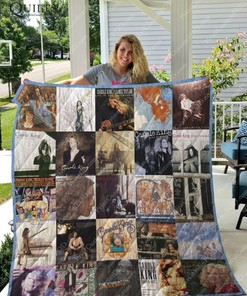 Carole King Albums For Girls Combined Quilt Bedding Set