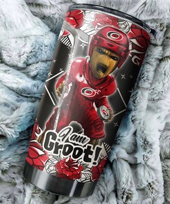 Carolina Hurricanes NHL Tumbler - I Am Groot Edition