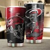 Carolina Hurricanes NHL Tumbler with Funny Dog Design
