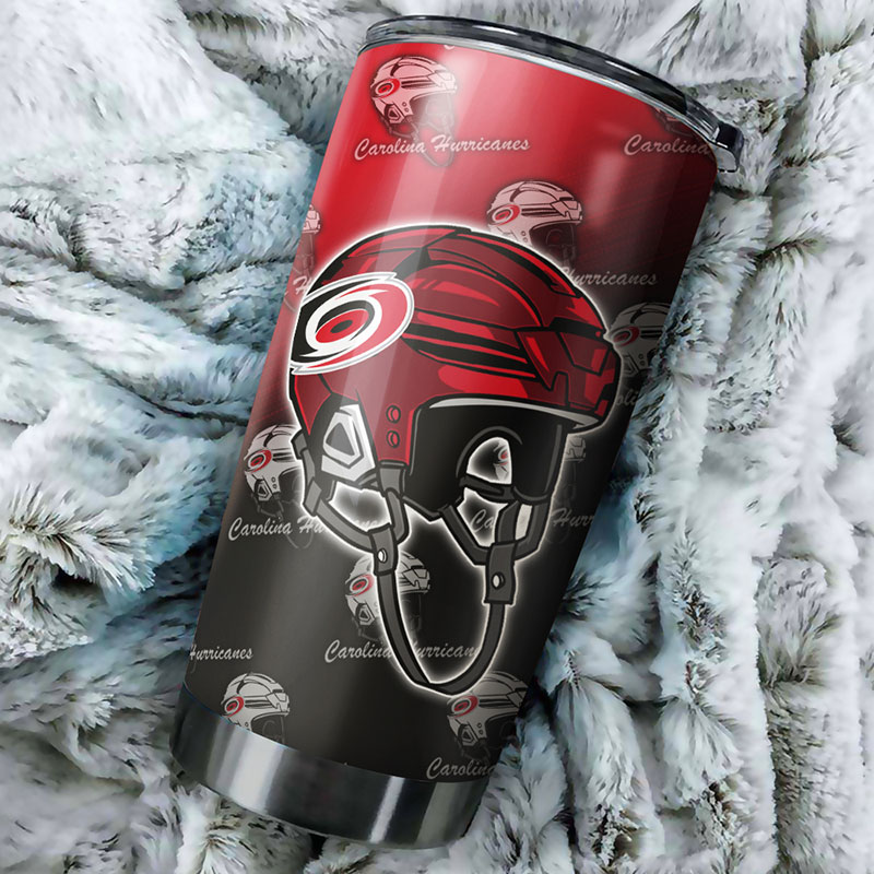 Carolina Hurricanes NHL Tumbler with Funny Dog Design - Image 2